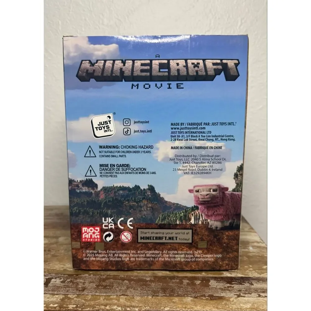 Minecraft Movie Mighty Mega SquishMe‎ Steve 9” Figure NEW